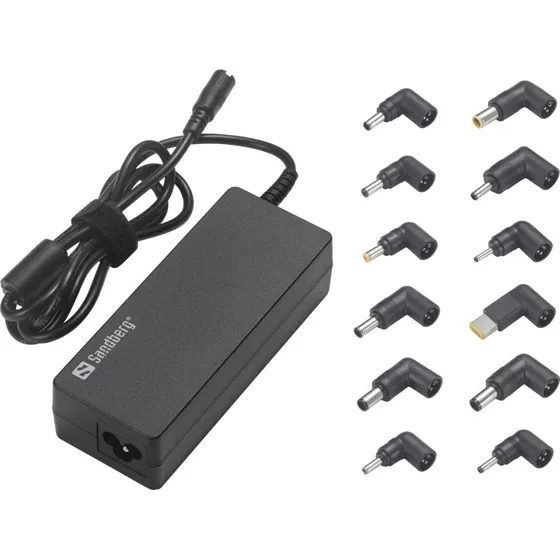 Sandberg 90W universel laptop AC-adapter (EU+UK)
