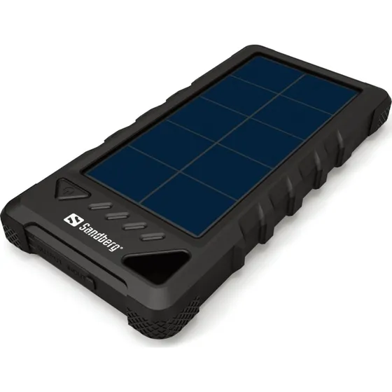 Sandberg Outdoor Solar Powerbank 16000 mAh - Sort
