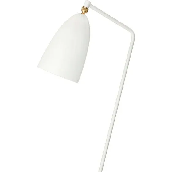 GUBI Gräshoppa Gulvlampe - Glossy Alabaster White