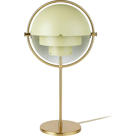 GUBI Multi-Lite Bordlampe Brass/Desert Sage