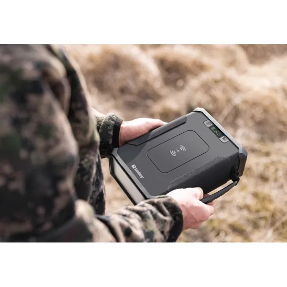 Sandberg Survivor Powerbank 8in1 96.000 mAh - Sort