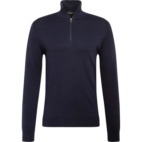 SELECTED Pullover Berg Marin - Half Zip Cardigan