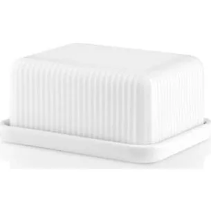 Eva Solo Legio Nova smørskål i hvidt porcelæn