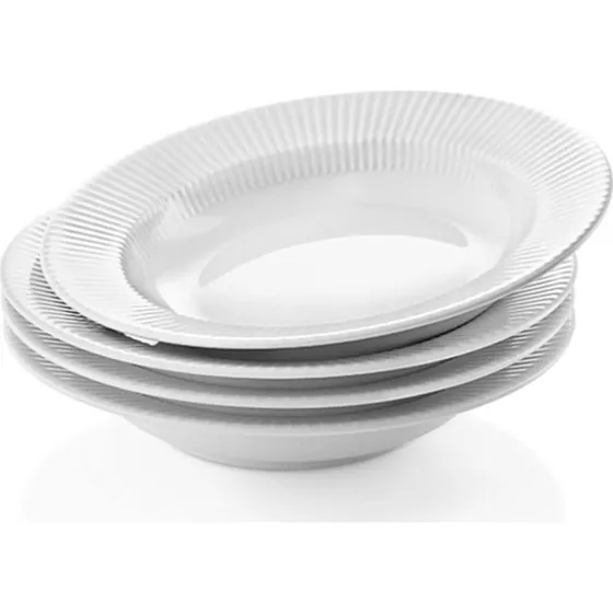 Eva Trio Legio Nova Dyb Tallerken 22 cm - 4 stk