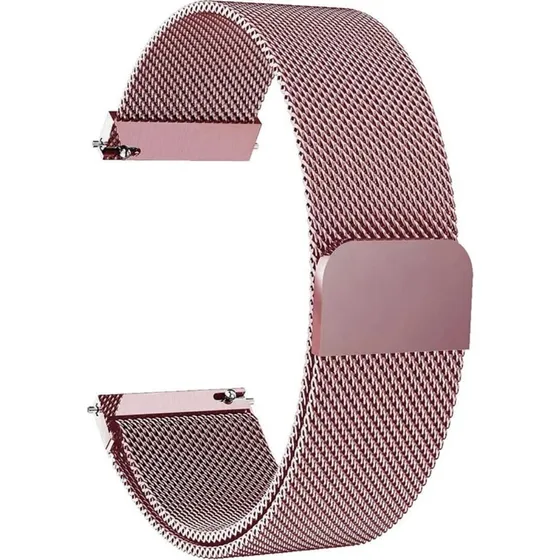 Garmin Vivomove Luxe Milanese rem - Lyserød Rose