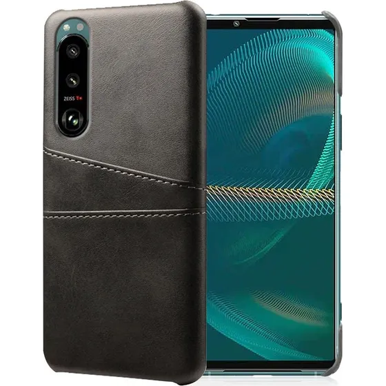 Sony Xperia 5 III Dual Card Case - Sort