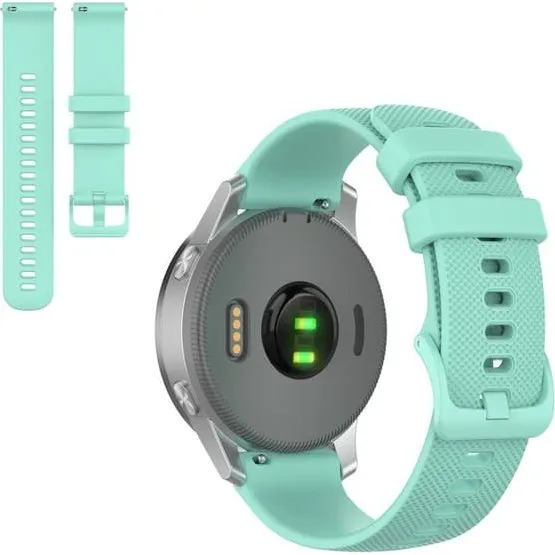 Garmin Urrem Cyan til Venu 2S, Vivoactive 4S & Vivomove 3S