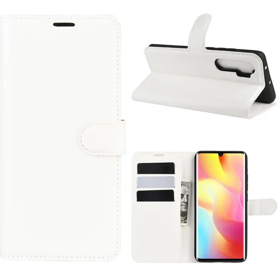 Xiaomi Mi Note 10 Lite Classic Etui - Hvid