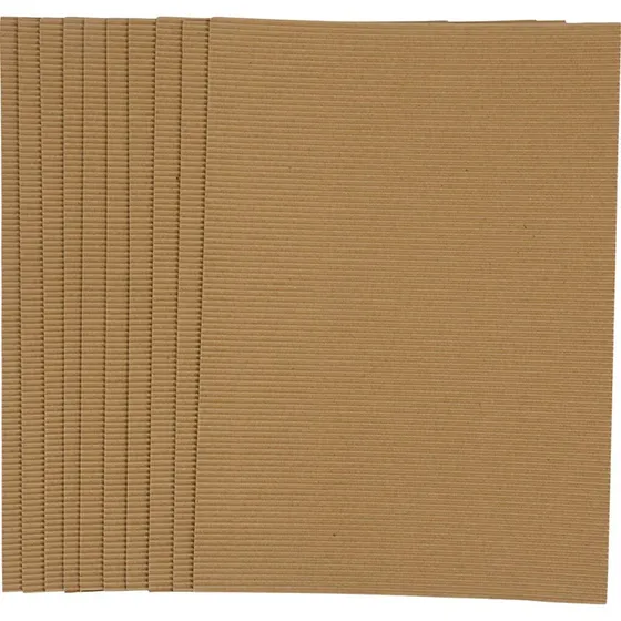 Bølgepap Ark 25x35 cm 120 g - 10 ark