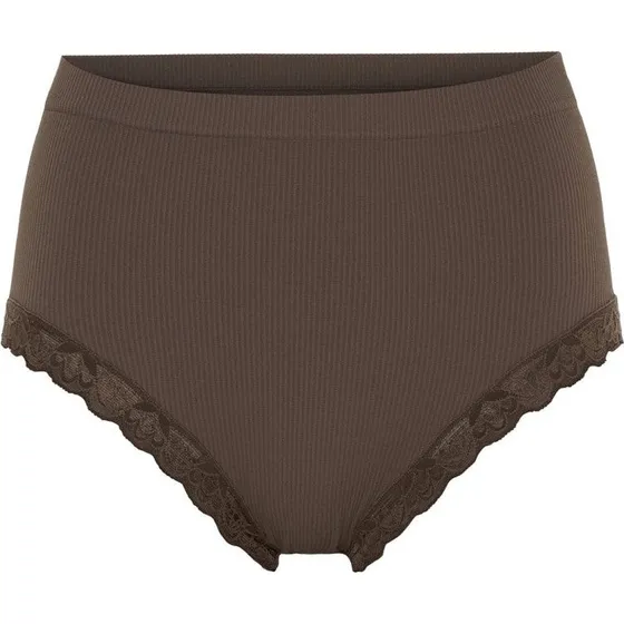 Tim & Simonsen Feline rib midi trusse m/blonde - Noce - L/XL