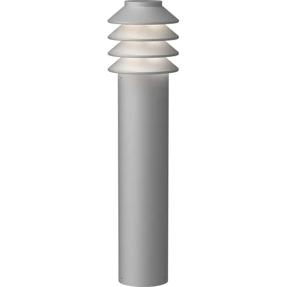 Louis Poulsen Bysted Garden havelampe, 2700K, aluminium, høj