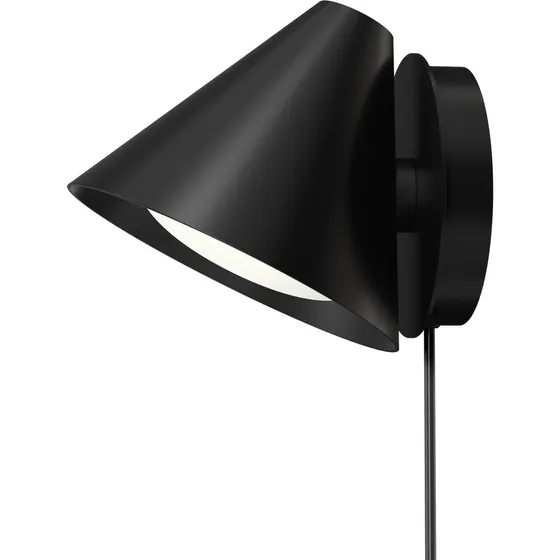 Louis Poulsen Keglen 175 Væglampe Dim-to-Warm Black