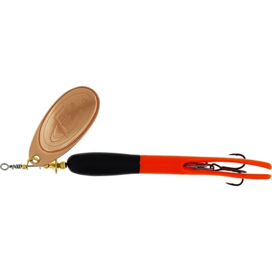 Westin FC Spinner Upstream 20g Sort/Fluorescerende Orange