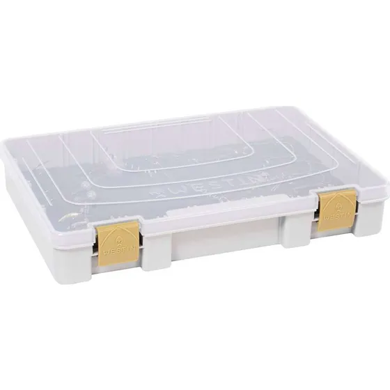 Westin W3 Rig Box 28x19,5x4,5 cm - Grey/Clear