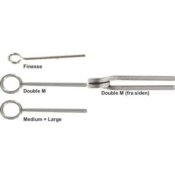 Westin Stinger Spike Double 5 mm Sort Nikkel