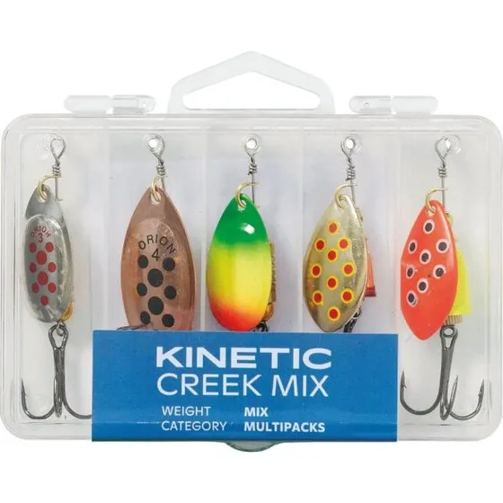 Kinetic Creek Spinnermix - 5 stk.