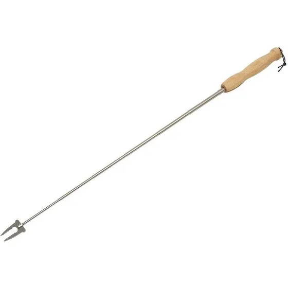 Kinetic Teleskopisk Grillpind med Træhåndtag 20-80 cm