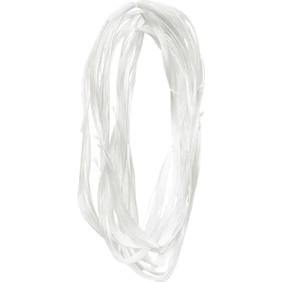 Kinetic Silketråd 10 stk. med splitring - Hvid
