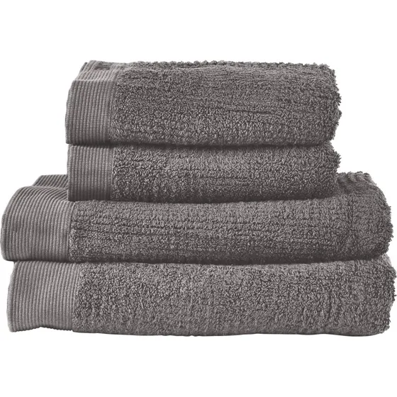 Zone Denmark Classic håndklædesæt, 4 stk - Grå