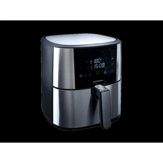 Gastronoma Low Fat Airfryer 6L, 1800W, Sort/Rustfrit stål