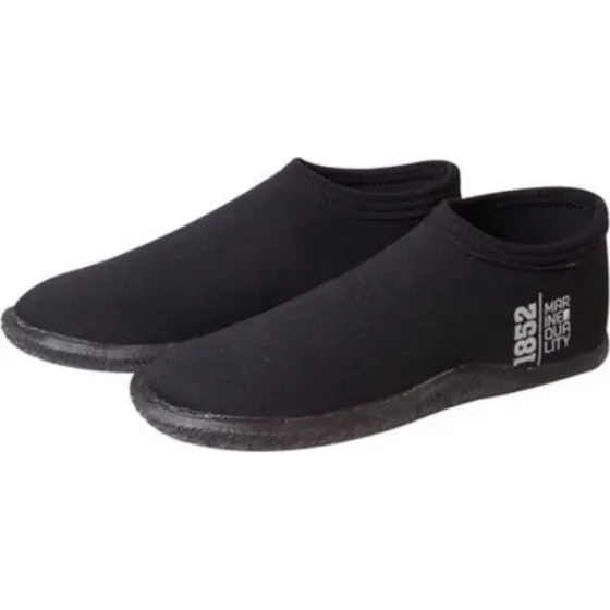 1852 Neopren Sko Low Top, Sort, Str. 36