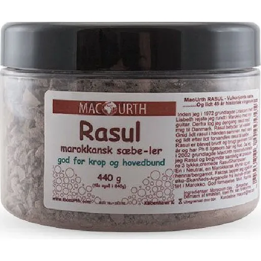 MacUrth Rasul Mineralsæbe 440g