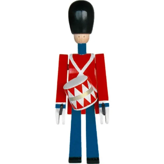 Kay Bojesen Trommeslager – Lille gardermand i bøgetræ