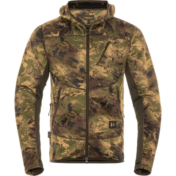 Härkila Deer Stalker Camo Fleece - Forest Green, XL
