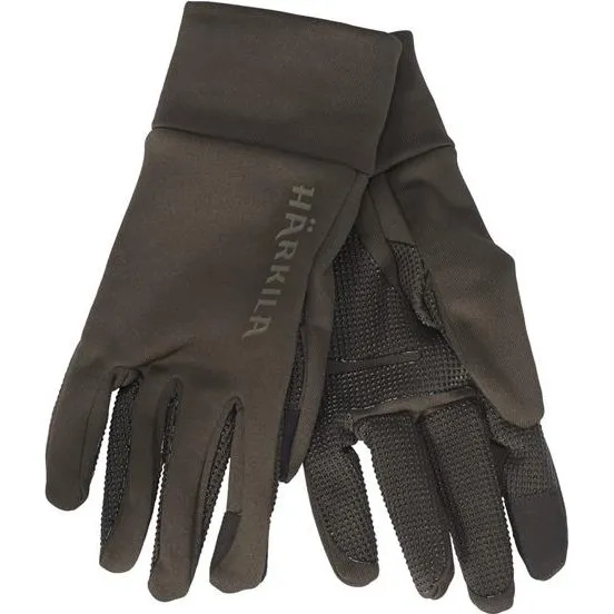 Härkila Power Stretch Handske, Shadow Brown