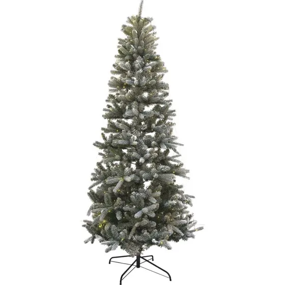 Sirius Elias kunstigt juletræ med lys og sneeffekt, 240 cm