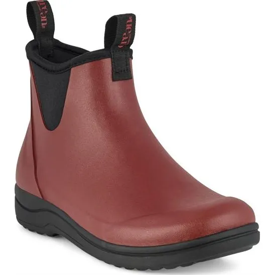Green Comfort Rain Rafaell Gummistøvler til damer, Rød