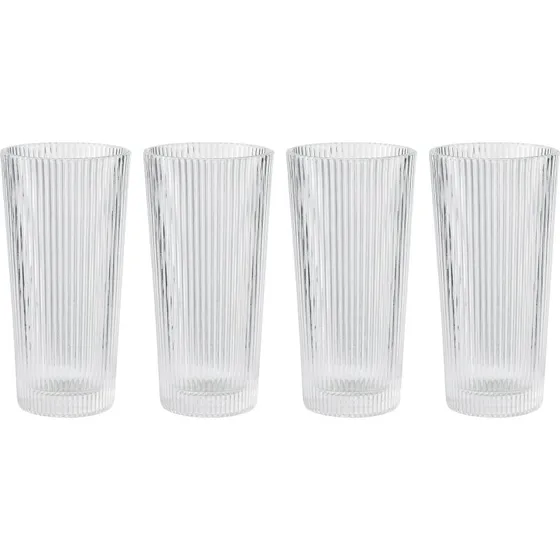 Stelton Pilastro longdrinkglas 0,3 l – sæt med 4 stk.