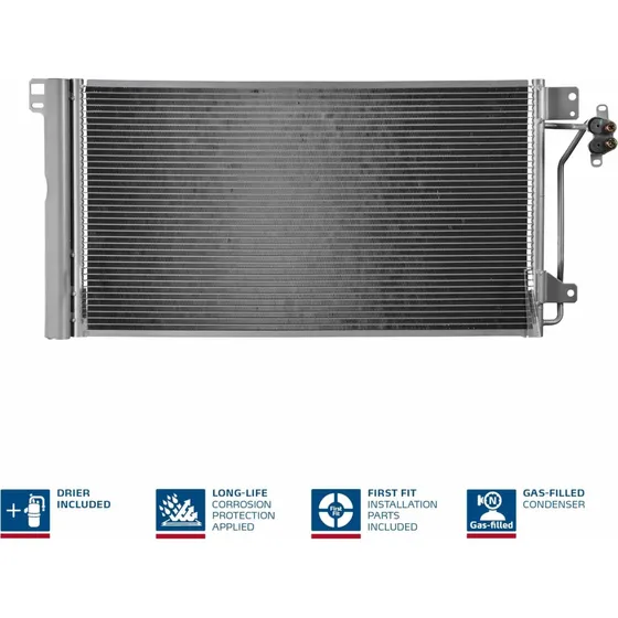 NISSENS AC Kondensator til VW Transporter & Multivan T5