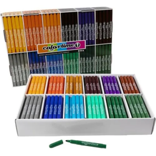 Colortime Tusch 5 mm Suppleringsfarver - 288 stk.