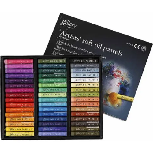 Gallery Oliepastel Premium - 48 stk. - 10 mm tykkelse
