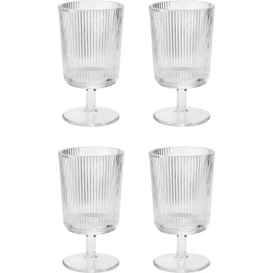 Stelton Pilastro Vinglas 18 cl, 4 stk.