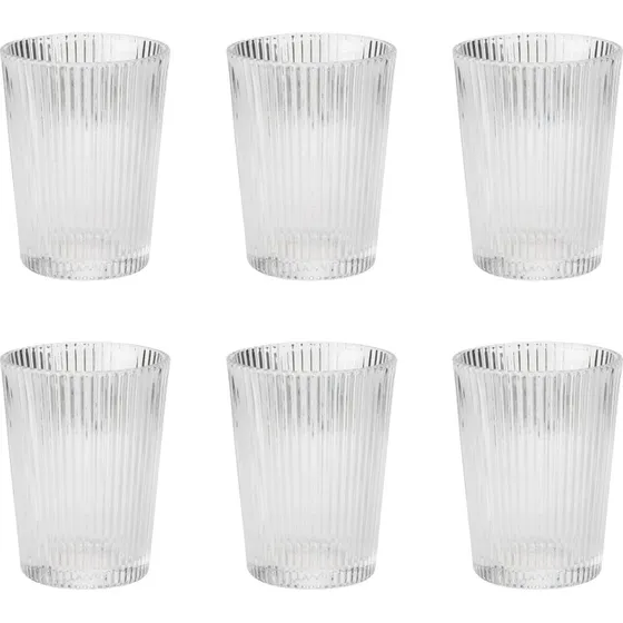 Stelton Pilastro drikkeglas 15 cl, 6 stk