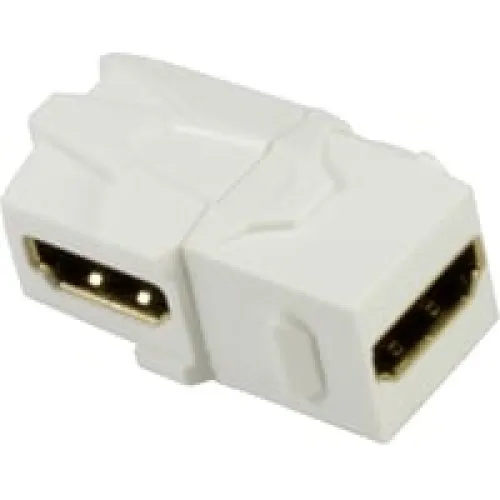Keystone modul HDMI konnektor, vinklet 90 grader (hun/hun)