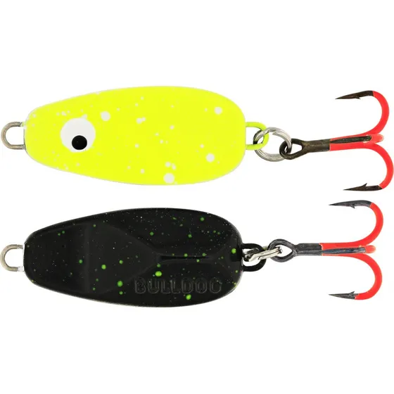 Westin Bulldog Blink Black Chartreuse Splat 4g