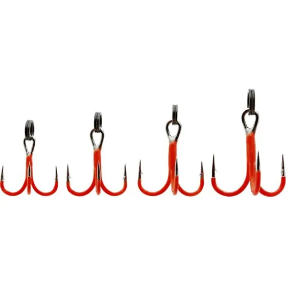 Westin Rigged Trout Treble Hooks UV Orange