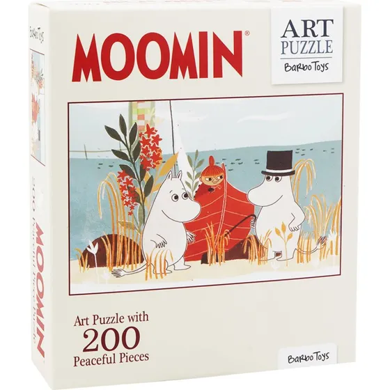 Mumitroldene Art-puslespil 200 brikker (Rød)