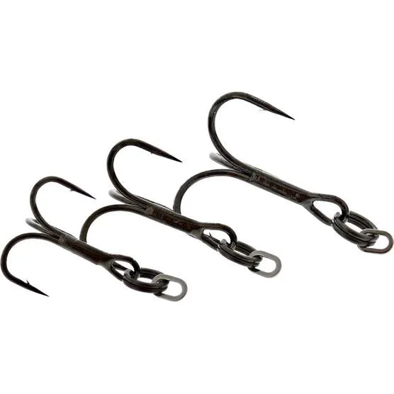 Westin Rigged Seatrout Treble Hooks - Sort