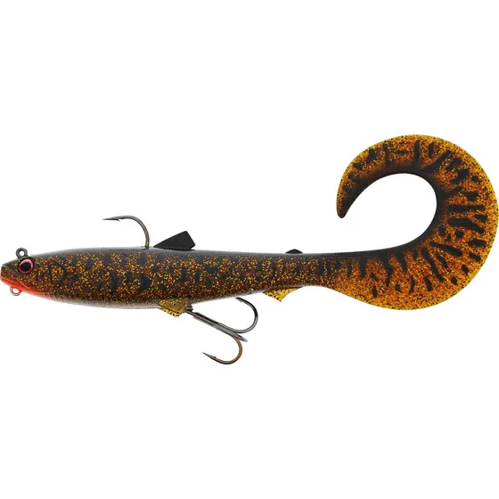Westin Bullteez Curltail R2F Sinking Motoroil Burbot 21cm