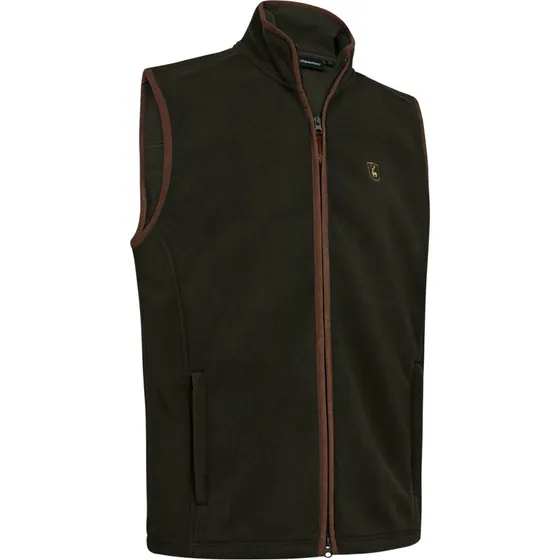 Deerhunter Cumbria Fleece Vest herre - M - Forest Ember