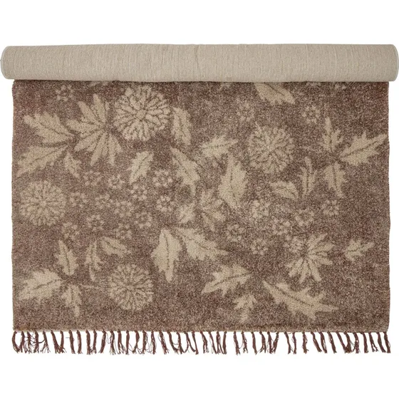 Malu Bomuldstæppe 140x200 - Brun