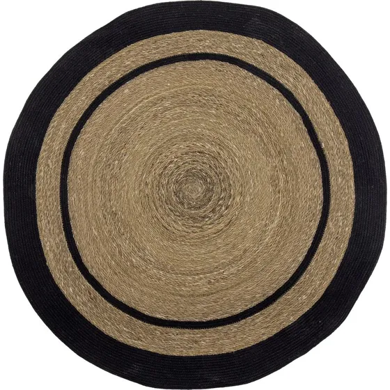 Bloomingville Lune rundt jute-tæppe ø120 cm