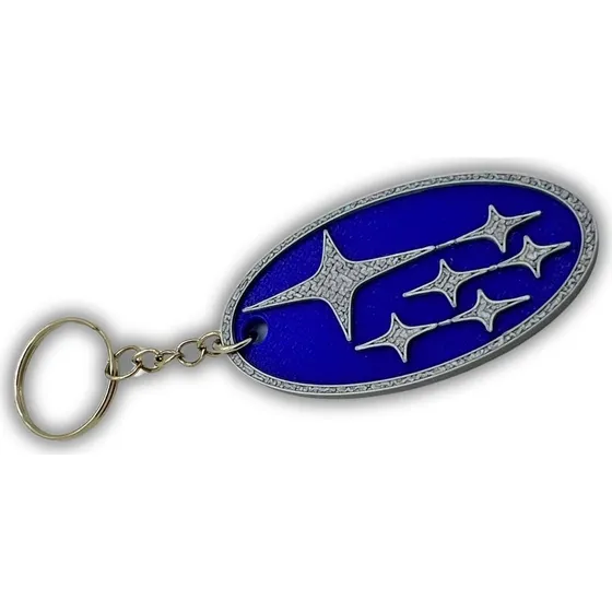 Subaru Emblem Nøglering i stilfuldt design