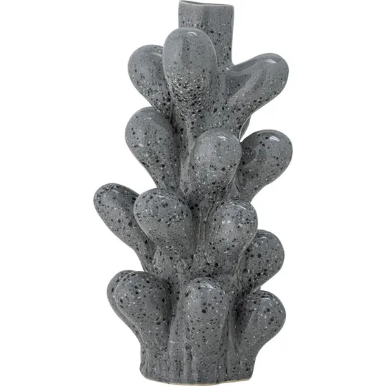 Bloomingville Innes Vase - Blå stentøj 36,5 cm