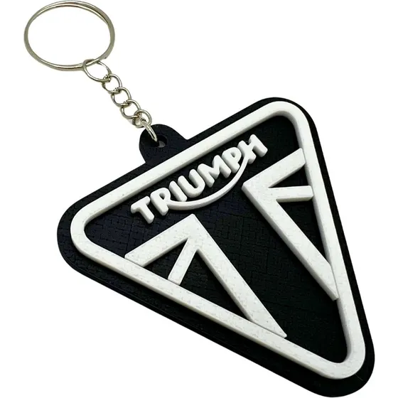 Triumph Nøglering med Emblem