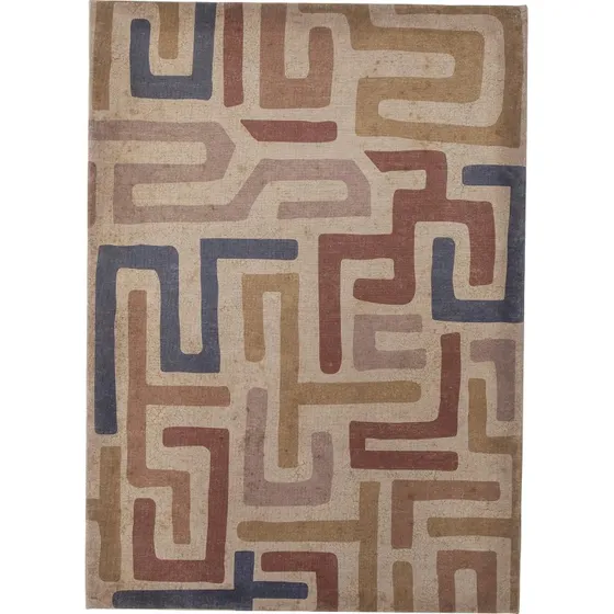 Thrane Maleri 50x70 cm – brun/hør, indrammet